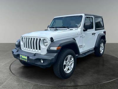 2018 Jeep Wrangler — rear three-quarter view