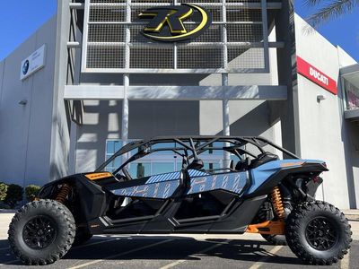 2026 Can-Am Maverick X3 MAX DS Turbo Scandi Blue & Orange Crush - Photo 7