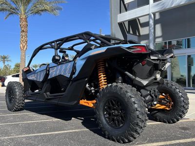 2026 Can-Am Maverick X3 MAX DS Turbo Scandi Blue & Orange Crush - Photo 4