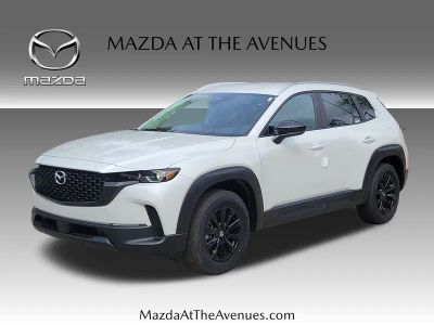 2026 Mazda CX-50 2.5 S Select in Beige — front three-quarter view