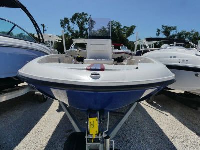 2017 Bayliner Element F18 — side profile view