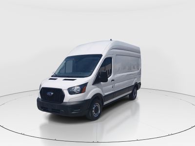 2024 Ford Transit Cargo Van — rear three-quarter view