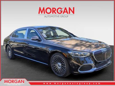 2026 Mercedes-Benz S-Class Maybach S 580 in Black — front three-quarter view