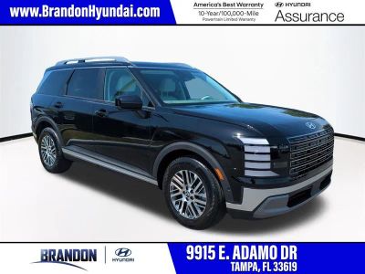 2026 Hyundai PALISADE SEL Premium in Black — front three-quarter view