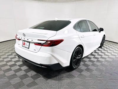 2025 Toyota Camry — rear three-quarter view