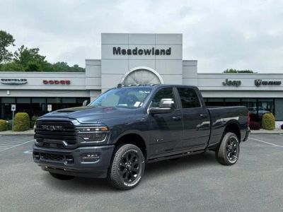 2026 RAM 2500 Laramie in Forged Blue Metallic Exterior Paint — front three-quarter view