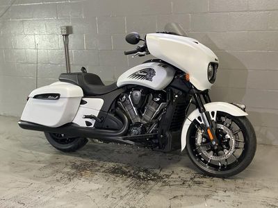 2025 Indian Motorcycle Chieftain PowerPlus Dark Horse Ghost White Metallic Smoke - Photo 4
