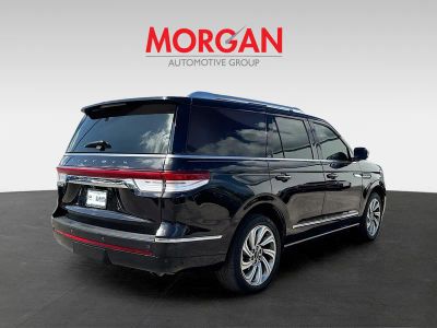 2022 Lincoln Navigator — rear three-quarter view