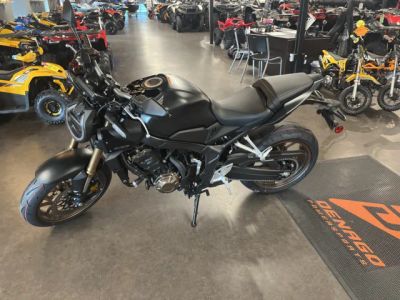 2026 Honda® CB650R E-Clutch — front three-quarter view