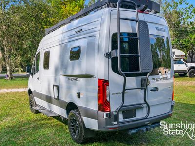 2026 Winnebago Revel — rear three-quarter view