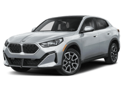 2026 BMW X2 xDrive28i in Brooklyn Grey Metallic — front three-quarter view
