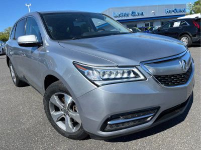 2016 Acura MDX — side profile view