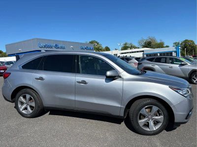 2016 Acura MDX — rear three-quarter view