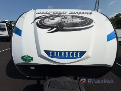 2021 Forest River RV Cherokee Alpha Wolf — rear three-quarter view