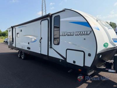 2021 Forest River RV Cherokee Alpha Wolf — front three-quarter view