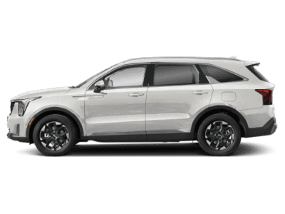 2025 Kia Sorento — rear three-quarter view