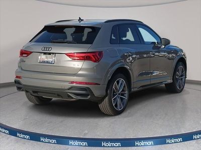 2025 Audi Q3 — rear three-quarter view