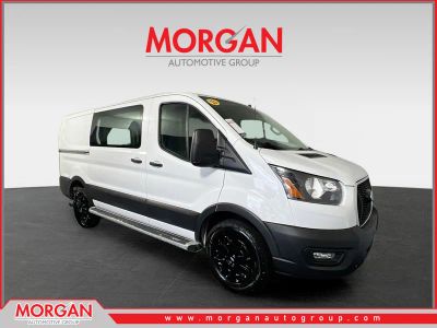 2023 Ford Transit-250 Base in Oxford White — front three-quarter view