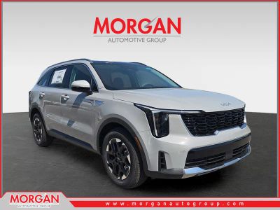 2026 Kia Sorento S in Wolf Gray — front three-quarter view