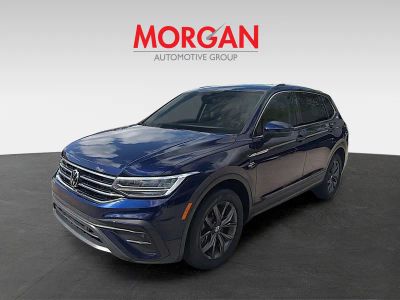 2023 Volkswagen Tiguan — rear three-quarter view