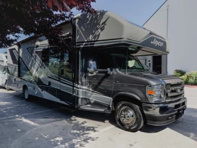2026 Jayco GREYHAWK — front three-quarter view