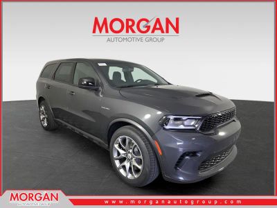 2026 Dodge Durango GT HEMI V8 in Gray — front three-quarter view