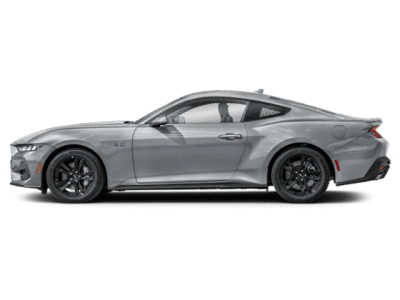 2026 Ford Mustang — rear three-quarter view