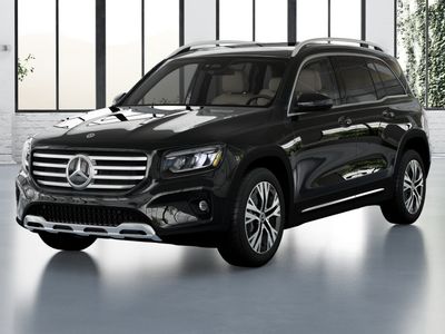 2026 Mercedes-Benz GLB 250 in Night Black — front three-quarter view