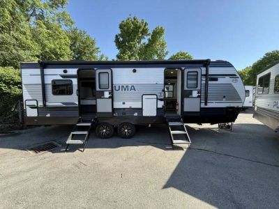 2026 Palomino PUMA 26FKDS — front three-quarter view