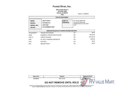 2025 Forest River RV Cherokee Arctic Wolf - Photo 44