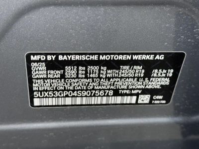 2025 BMW X3 — photo 38 view