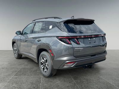 2026 Hyundai Tucson — rear three-quarter view