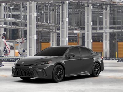 2026 Toyota Camry SE AWD in Underground — front three-quarter view