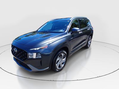 2023 Hyundai Santa Fe — rear three-quarter view