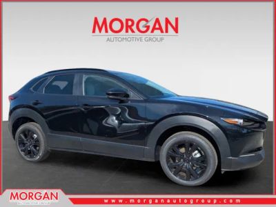 2026 Mazda CX-30 2.5 Turbo Aire Edition in Jet Black Mica — front three-quarter view