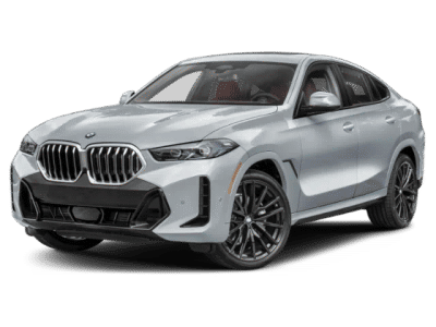 2027 BMW X6 xDrive40i in Brooklyn Grey Metallic — front three-quarter view
