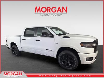 2026 Ram 1500 Big Horn/Lone Star in White — front three-quarter view