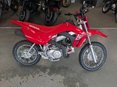 2026 Honda® CRF110F — front three-quarter view