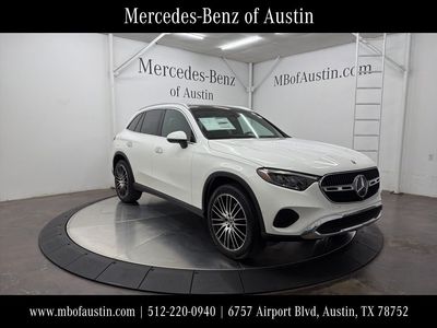 2026 Mercedes-Benz GLC 300 in White — front three-quarter view