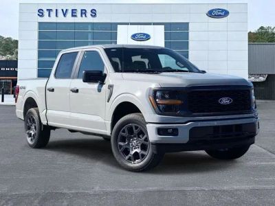 2026 Ford F-150 STX in White — front three-quarter view