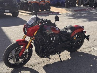 2026 Indian Motorcycle 101 Scout Sunset Red Metallic - Photo 4