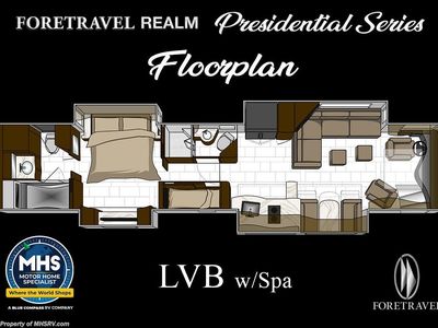 2027 Foretravel Realm Presidential Luxury Villa Bunk (LVB) W/ Spa - Photo 3