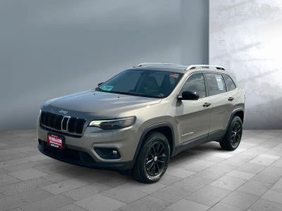 2021 Jeep Cherokee — front three-quarter view