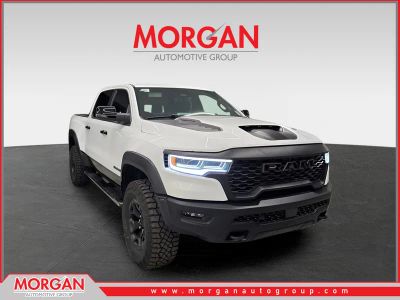 2026 Ram 1500 RHO in Bright White Clearcoat — front three-quarter view