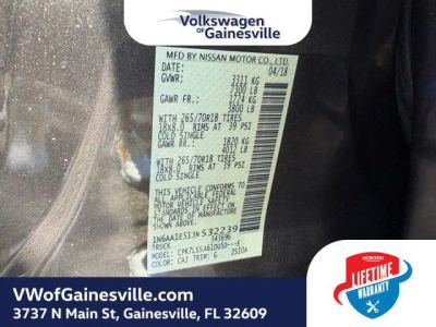 2018 Nissan Titan — photo 27 view