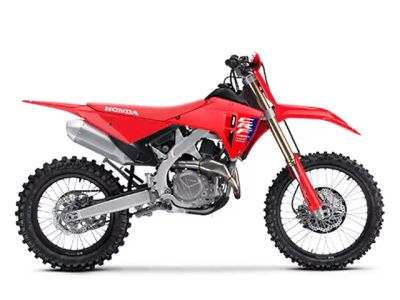 2025 Honda® CRF450RX — front three-quarter view