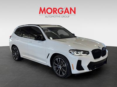 2023 BMW X3 — side profile view