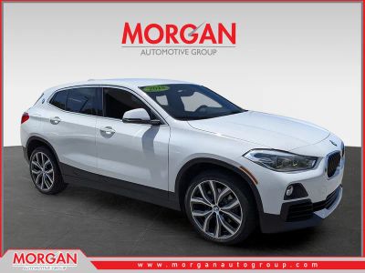 2018 BMW X2 sDrive28i in Alpine White — front three-quarter view