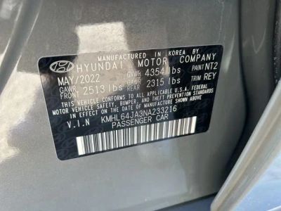 2022 Hyundai Sonata — photo 20 view