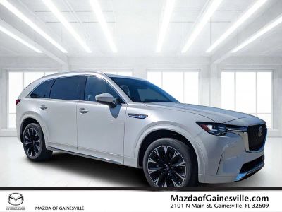 2026 Mazda CX-90 3.3 Turbo S Premium Plus in White — front three-quarter view